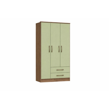 Ropero – Armario de 3 Puertas MOSCÚ PISTACHO