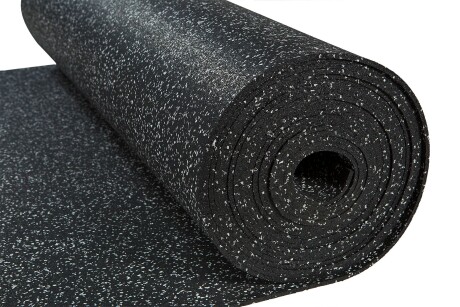 IMPACT ROLL NIGHT STAR 5% PISO DE GOMA IMPACT ROLL NIGHT STARS 5% BLACK/GRAY 4MM ANCHO 1,25M