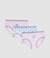 Pack x3 bombachas disney Lila