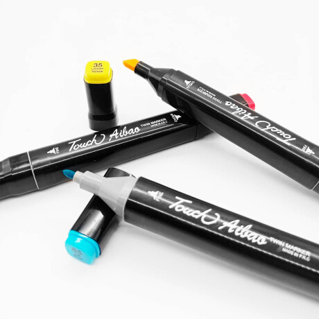 Set X80 Marcadores De Doble Punta Surtidos C/ Estuche Rosa
