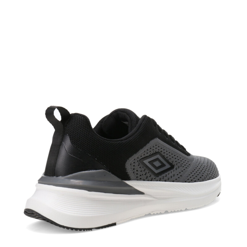Championes de Hombre Umbro Lyro Gris - Negro