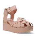 Sandalias de Mujer Bottero tiras c/hebilla Marrón - Marrón Claro