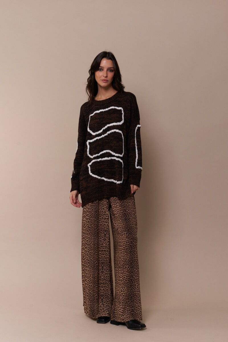 Pantalón Arelli MARRON
