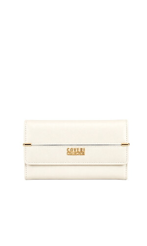 BILLETERA COVERI CORTA BEIGE