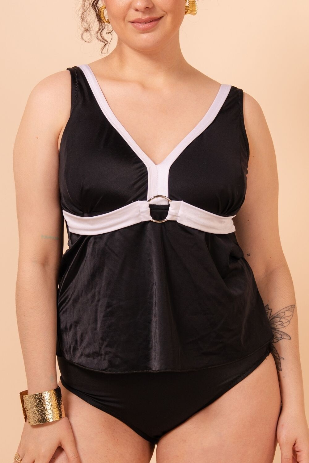 Camiseta Formentera Blanco y Negro