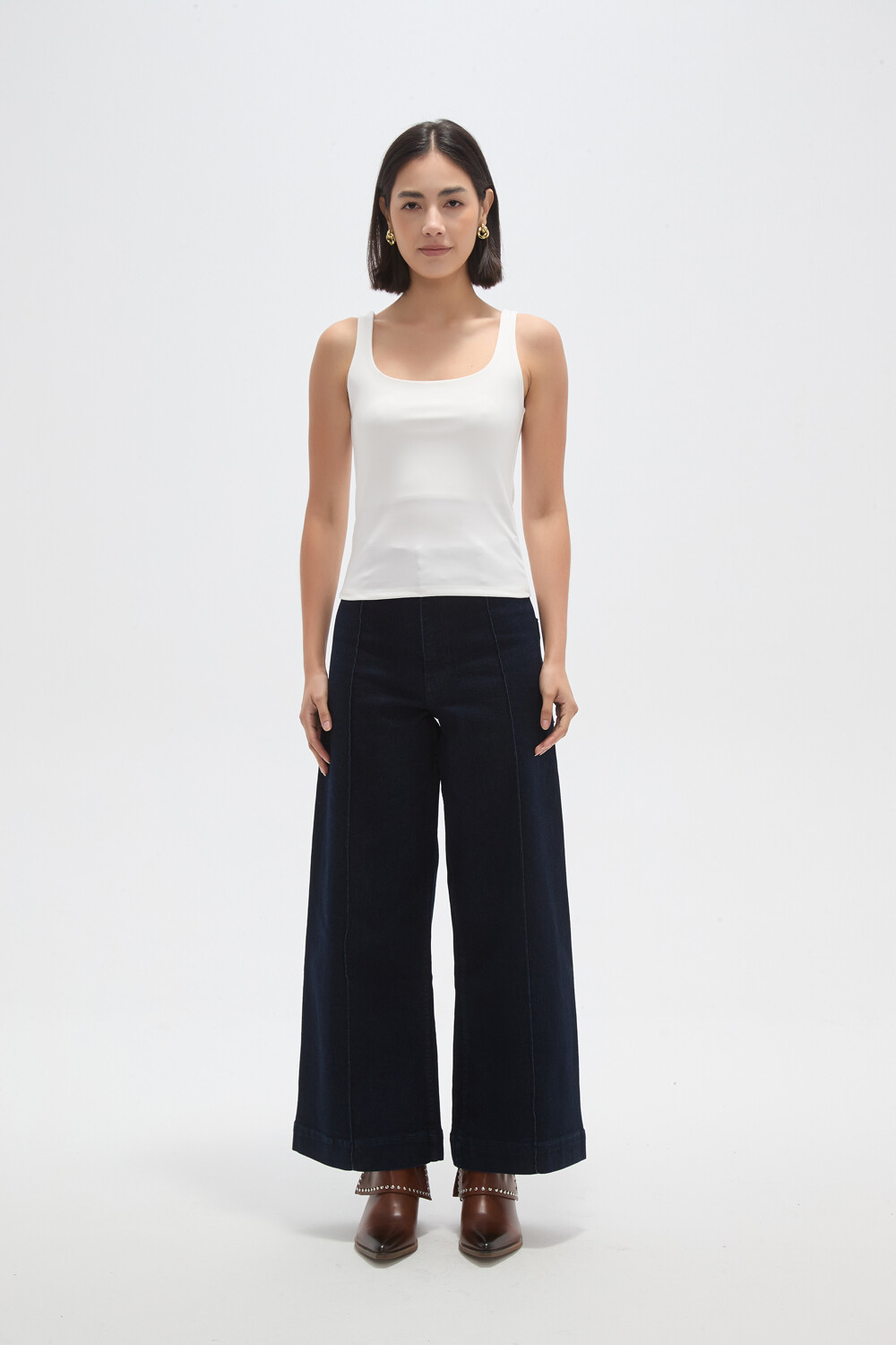 Musculosa Mintas Marfil / Off White