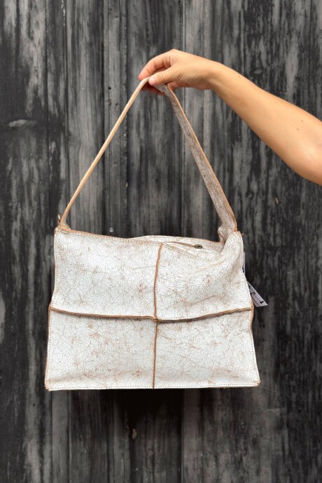 Cartera Boxy Blanco Crack