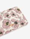 Ficheros Zip Round Billetera Formato Fichero - Estampado Flores