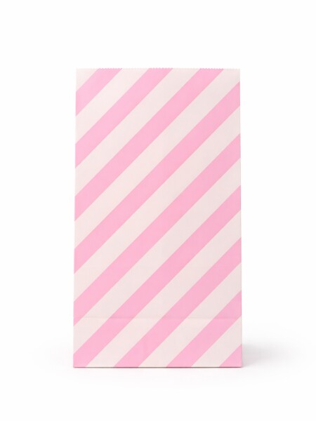 PACK X12 BOLSAS SORPRESITAS RAYAS ROSADO