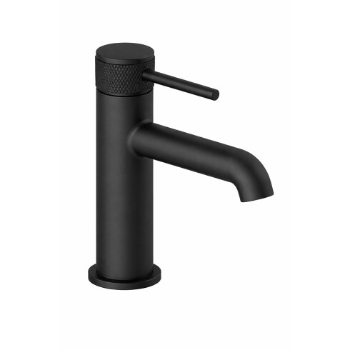 Griferia Lavatorio Bajo Monocomando En Negro Mate 000