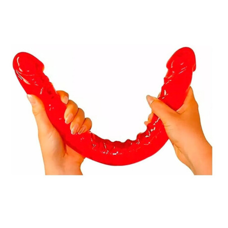 Consolador Flexible Con Doble Punta Consolador Flexible Con Doble Punta