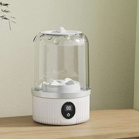 Mini lavadora portátil para medias y ropa interior Blanco