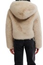 CHAQUETA PELO Marfil