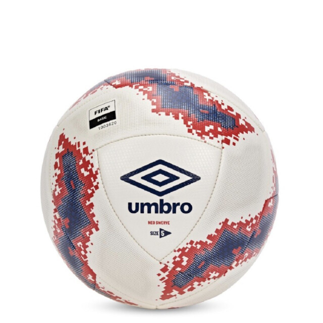 Pelota Umbro New NEO Swerve Blanco - Azul - Rojo