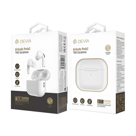 AIRBUDS PODS2 TWS EARPHONE DEVIA White