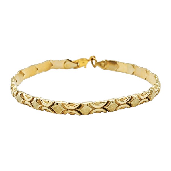 Pulsera Python -Oro bajo-Sin Piedra -PU8078 sinpiedra