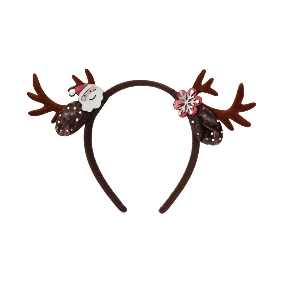 Vincha navideña reno 