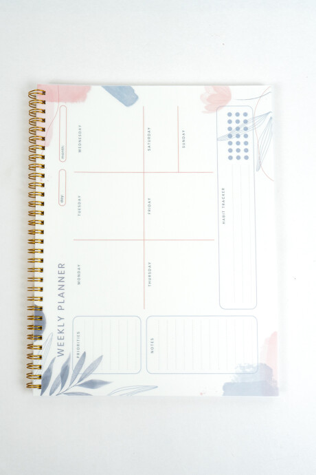Planner A4, 50 Hojas Color Unico