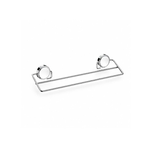 TOALLERO DOBLE ADHESIVO 45 CM CROMO Toallero Doble Adhesivo 45 Cm Cromo