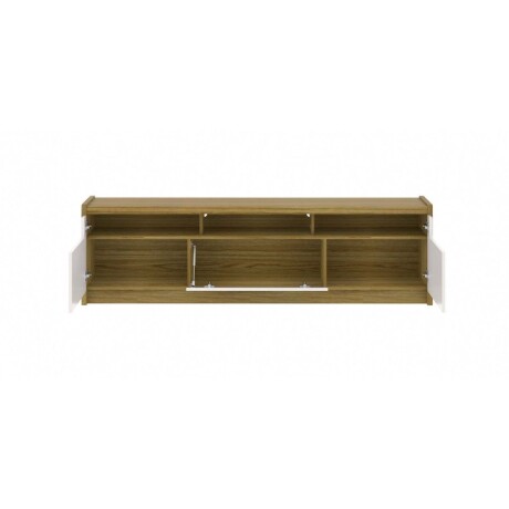 Rack Olso Off White y Roble