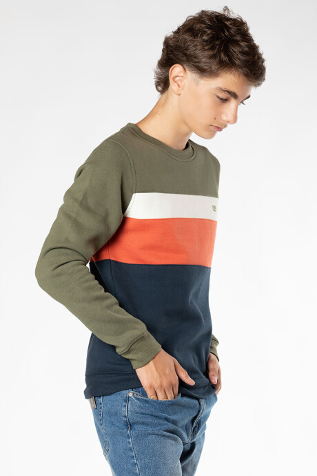 SWEATER NADER TEEN RUSTY Militar