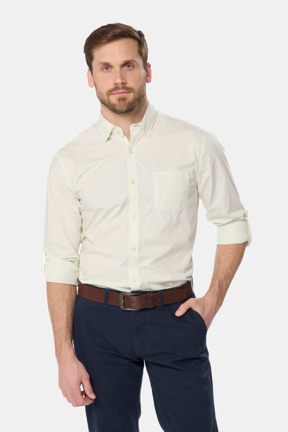 CAMISA LISA Verde