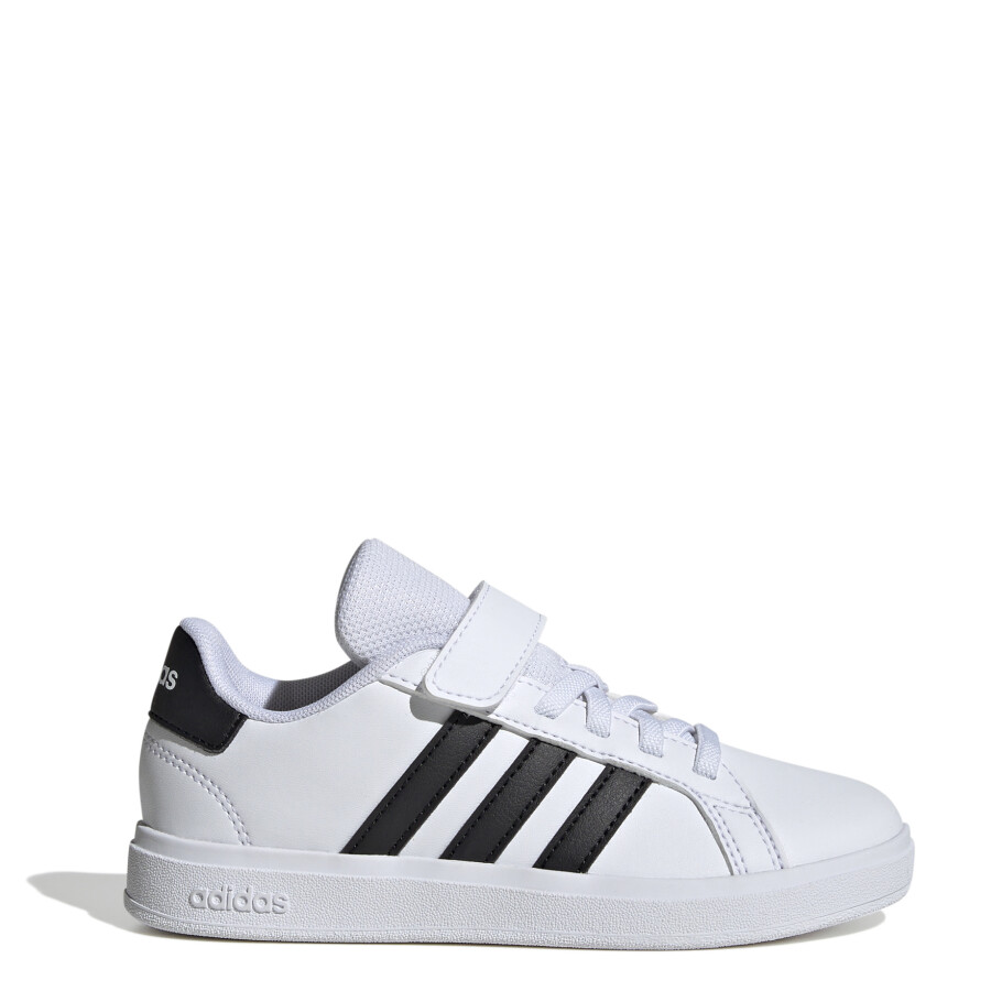 Championes Infantiles Adidas Grand Court 2.0 Blanco - Negro