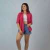 Camisa Lino Slowly Red