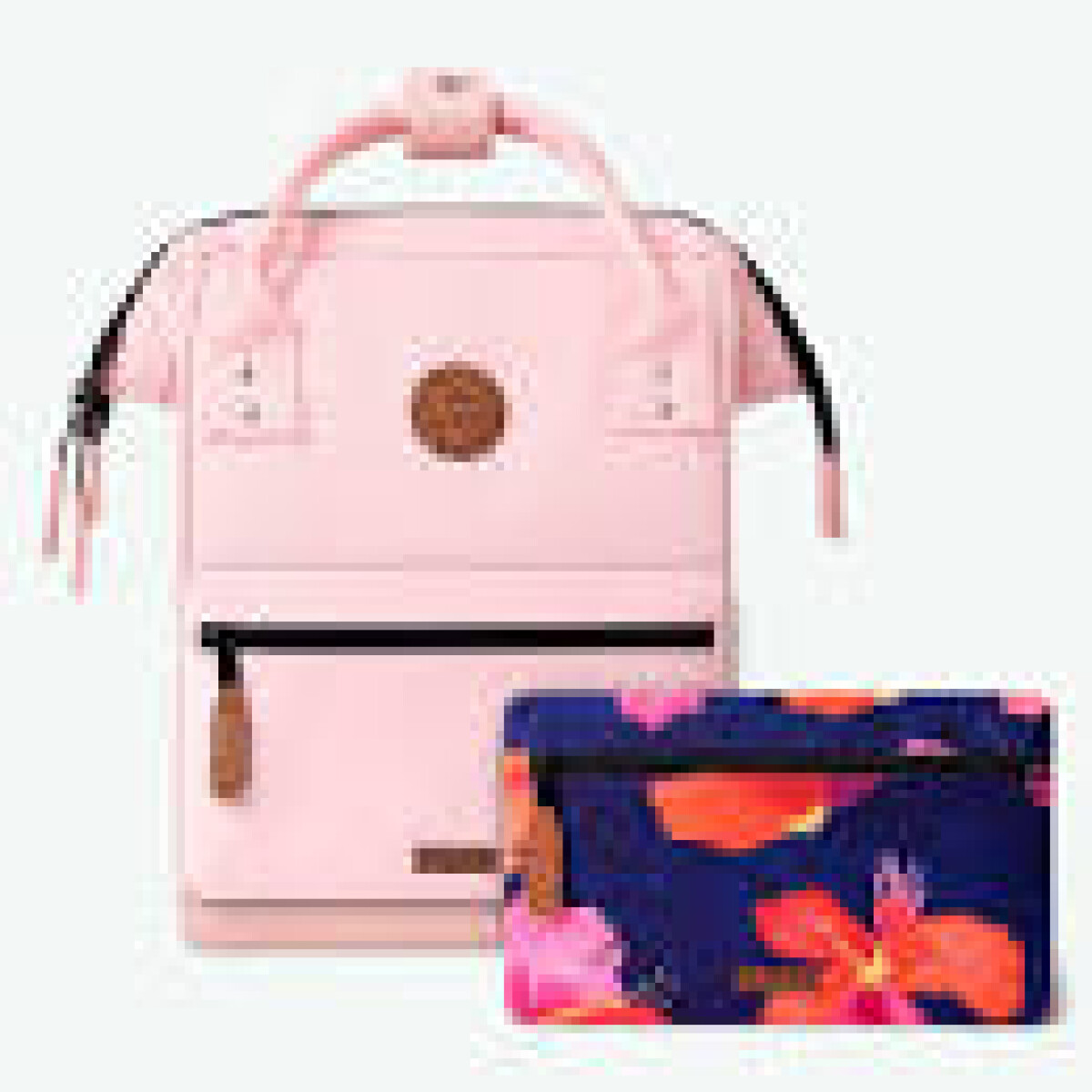 Mochilas - Cabaia - Cabaia Mochila HANOI S 12L de Mujer - CABA-OXFREC-HA01 - Rosado-floral 