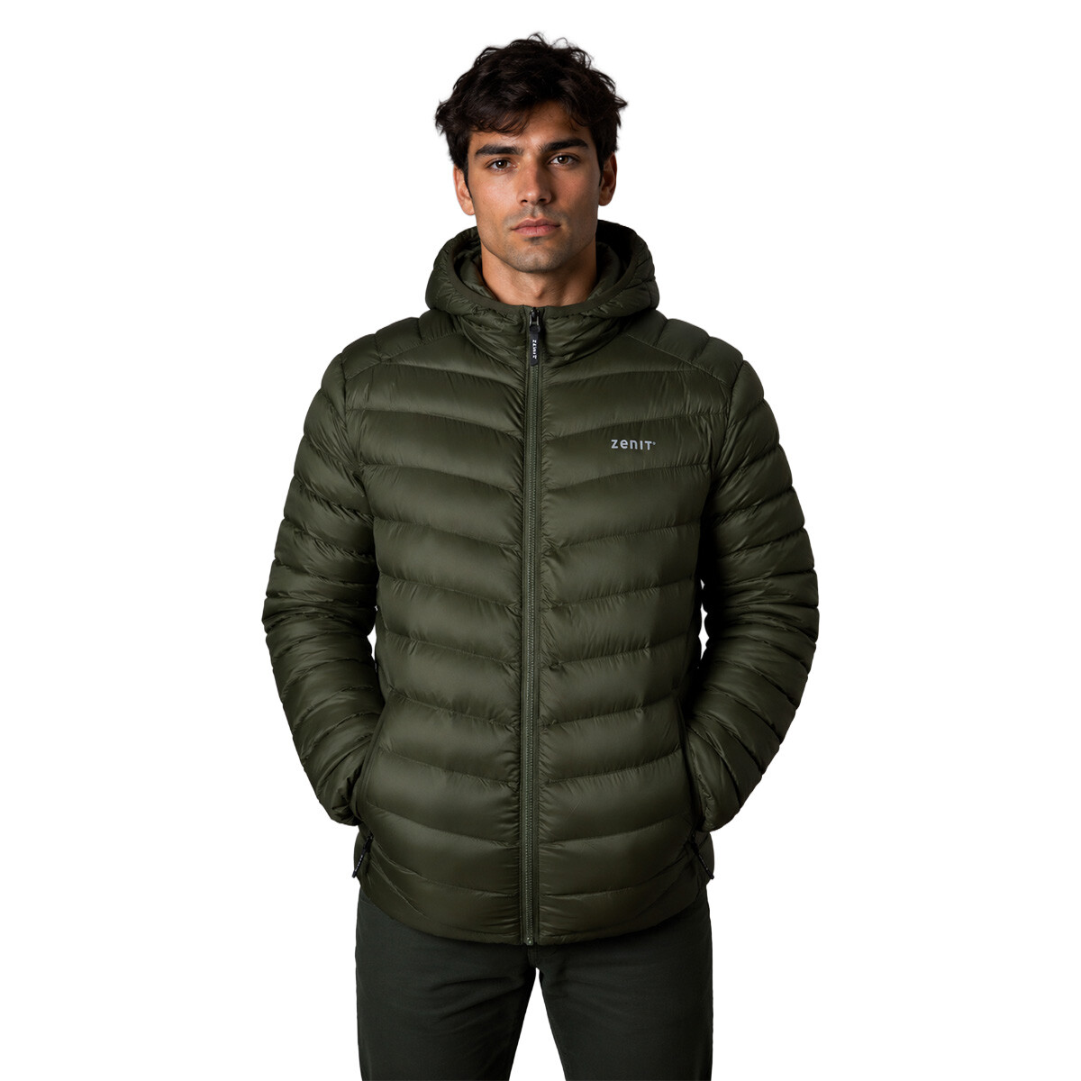 CAMPERA C/CAPUCHA VERDE XL 