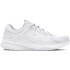 UA W Edge LTHR-WHT WHT-100