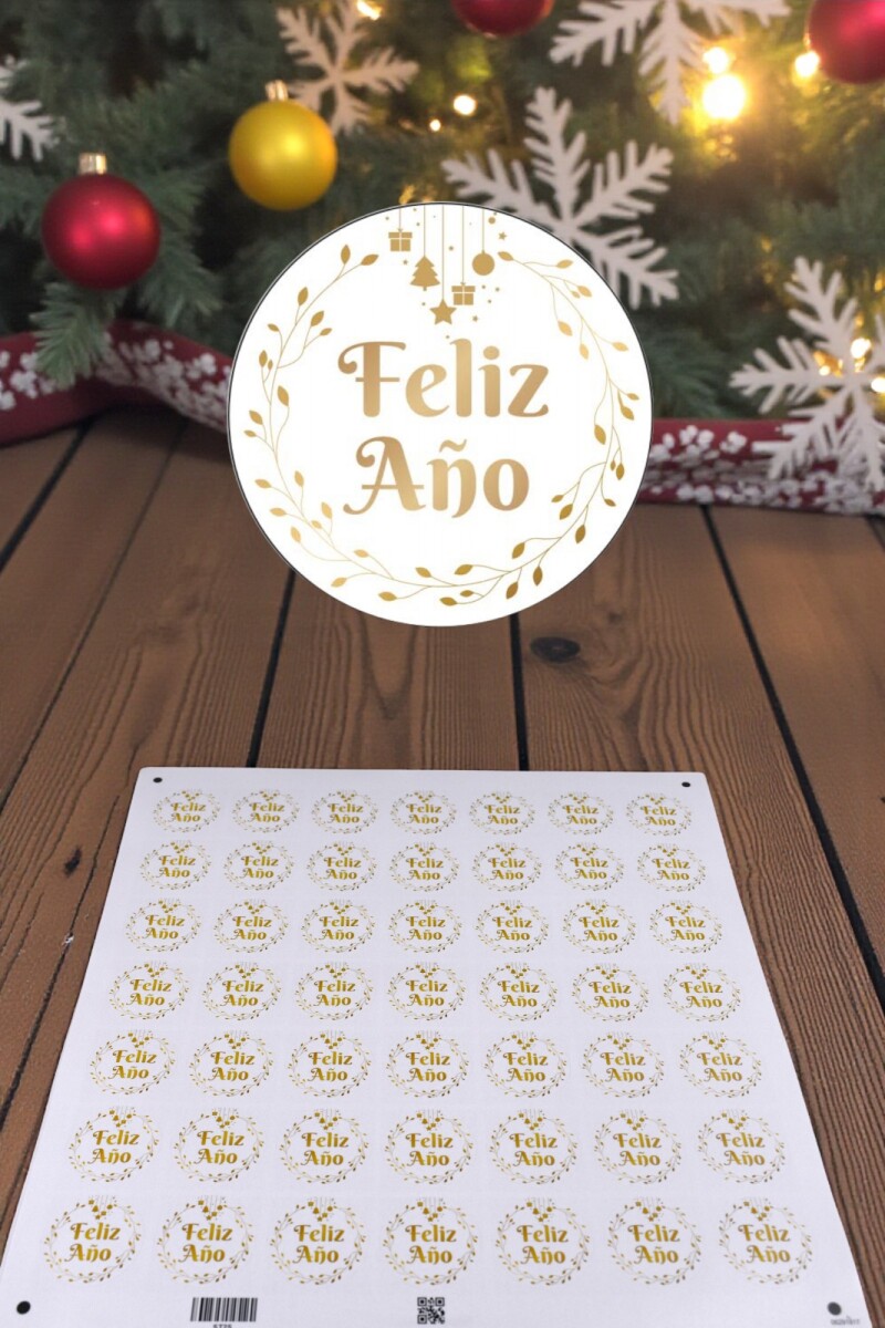 Stickers navidad placha - DISEÑO 18 