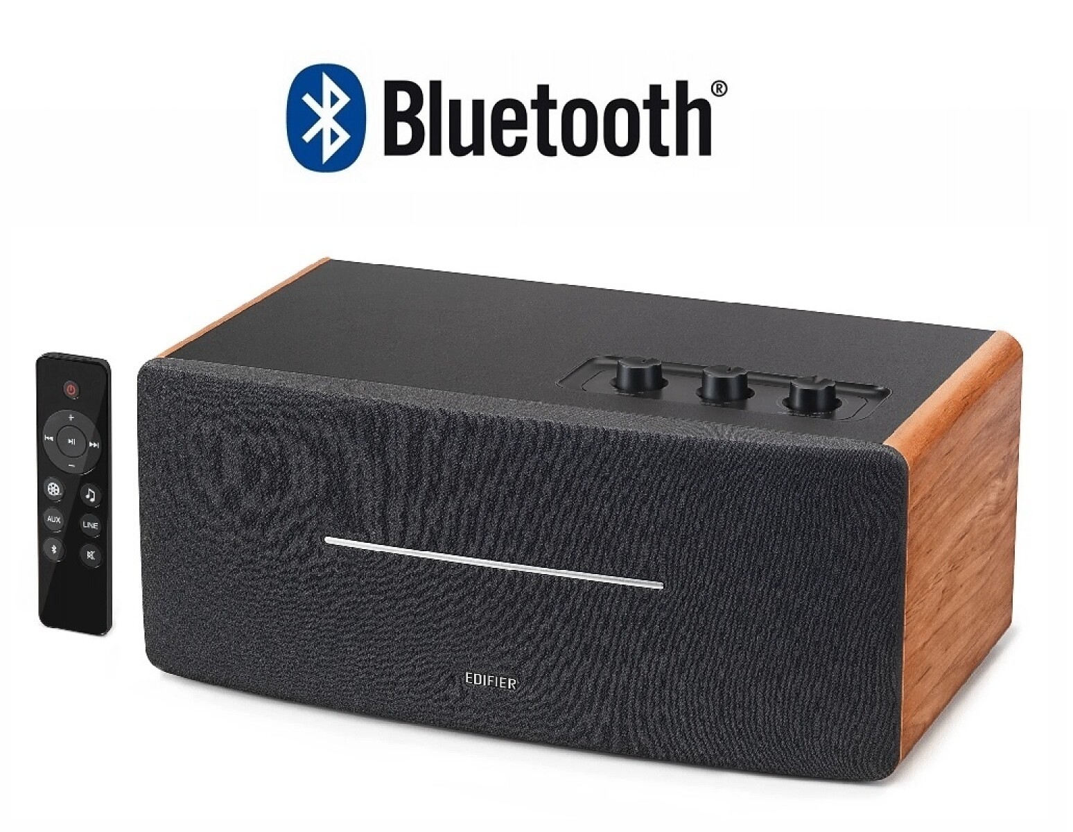 Parlantes Edifier 2.1 D12 bluetooth marron 