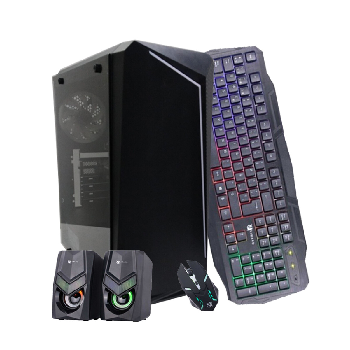 PC GAMER Reacond. AMD Ryzen 5 4600G. RAM 16GB. Disco Sólido NUEVO 240GB + D Duro 500GB. Tarjeta RTX 3050 6GB. Win11 