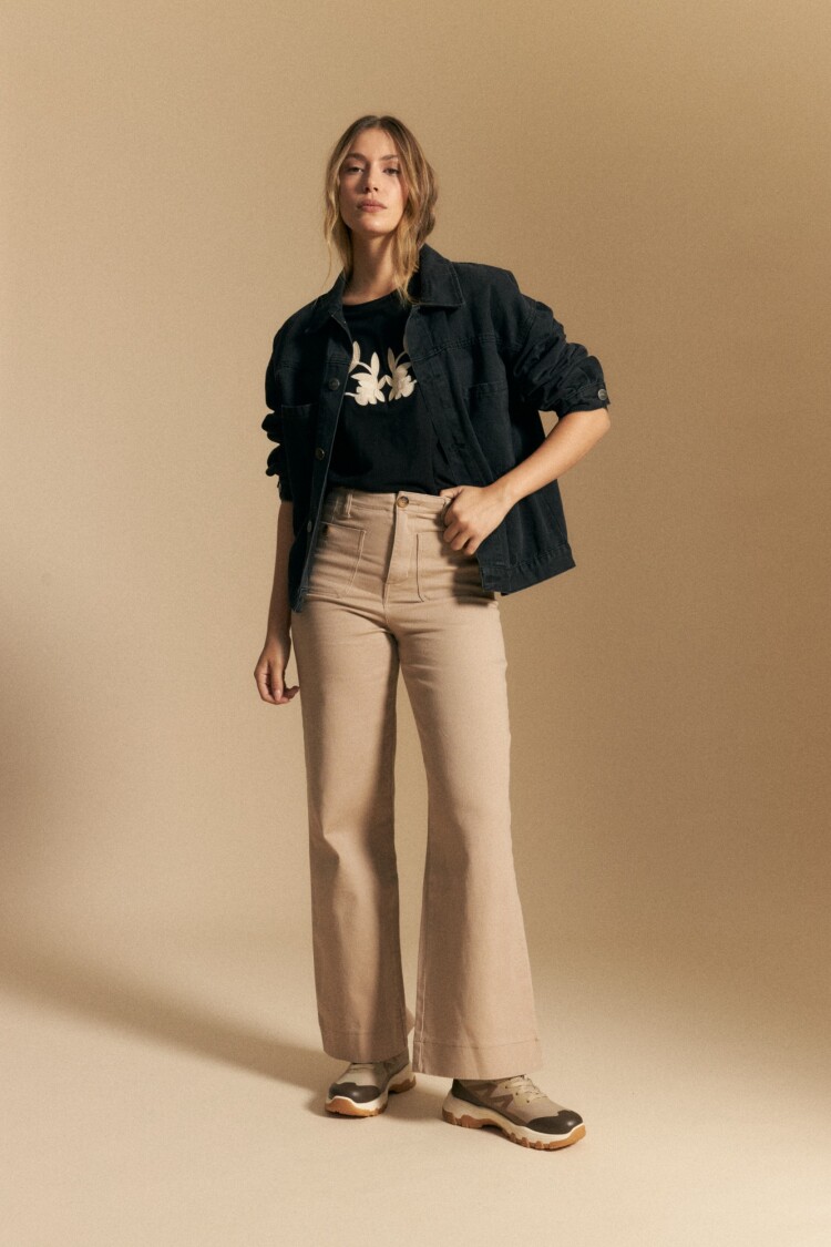 PANTALÓN TERRA Beige Oscuro