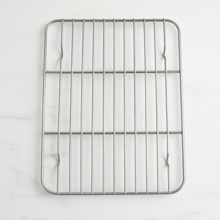 REJILLA RECTANGULAR ACERO INOXIDABLE 38X28CM REJILLA RECTANGULAR ACERO INOXIDABLE 38X28CM
