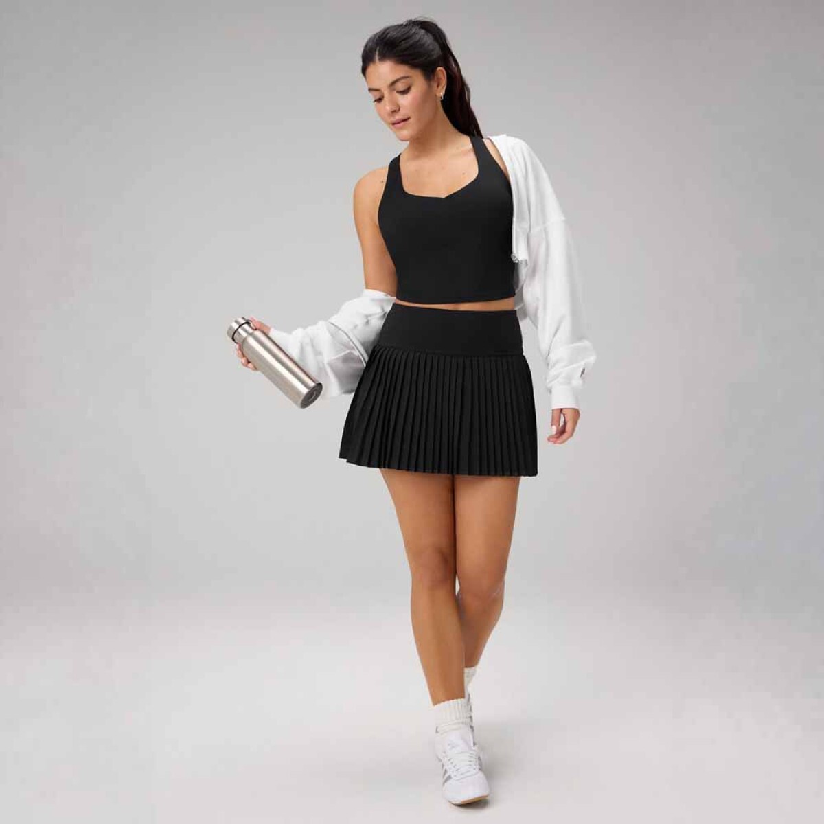 Top Anywhere Cropped Built-In Bra Mujer 