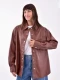 CAMISA PANDORA MARRON OSCURO
