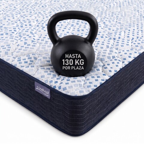 Colchón de Espuma LINEA DORADA 2 Plazas 140 x 190 x 26 - Hasta 130Kg Colchón de Espuma LINEA DORADA 2 Plazas 140 x 190 x 26 - Hasta 130Kg