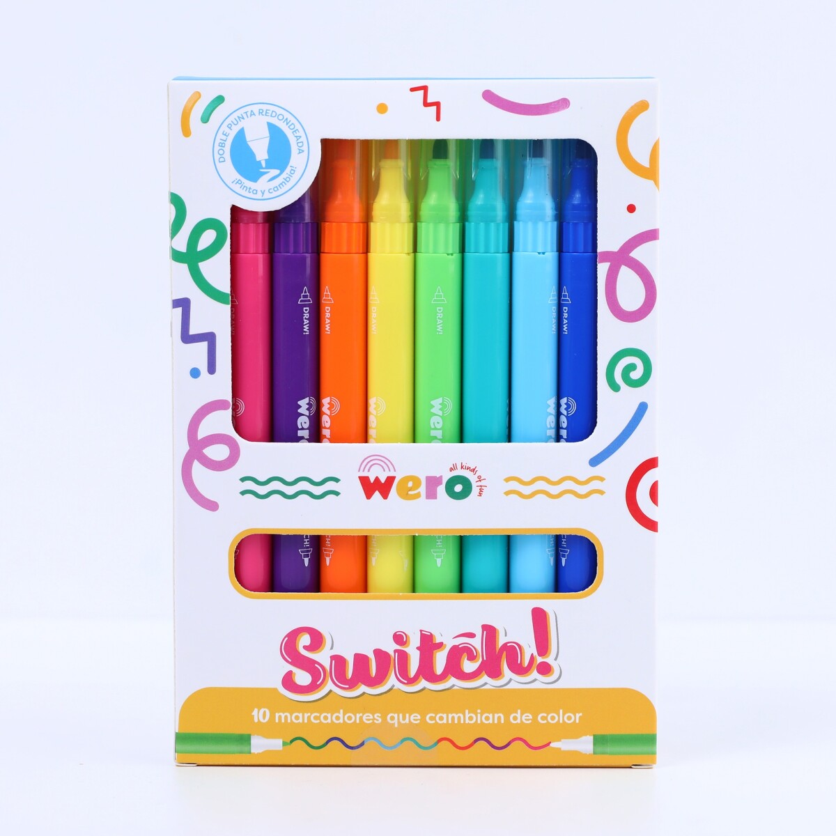 MARCADORES SWITCH CAMBIAN DE COLOR 