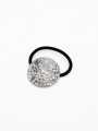 COLITA CIRCULAR PLATEADO