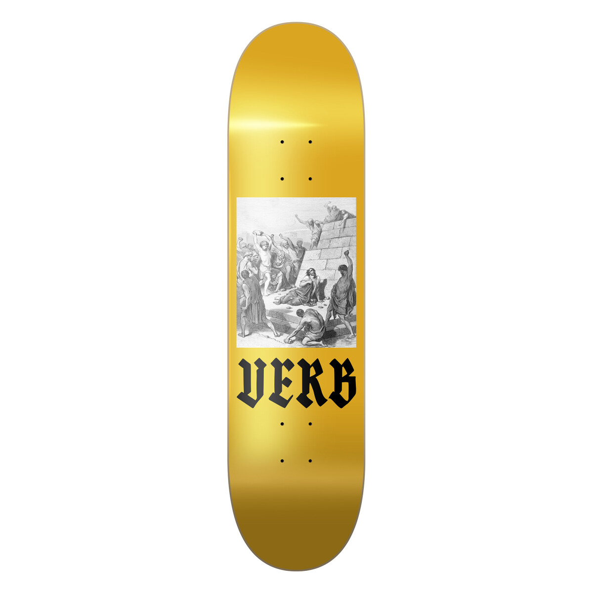 Deck Skate Verb 8.375" - Biblical Stone (Sólo Tabla · Lija Incluída) 