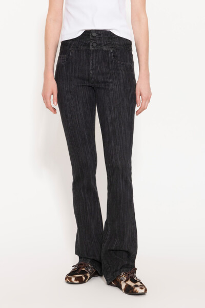 JEANS PHOEBE BLACK Negro