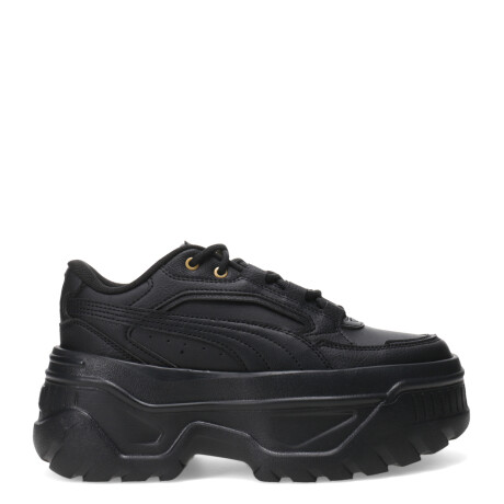 Championes de Mujer Puma Karmen x Negro - Dorado