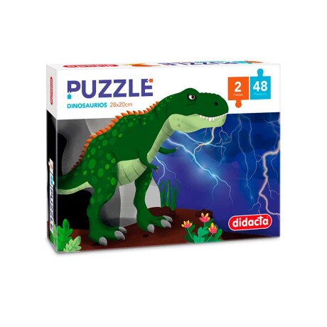 Puzzle Dinosaurios Didacta 48 piezas x2 001