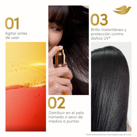 Óleo Capilar Dove Uv Repair & Glow + Ferúlico 110ml Óleo Capilar Dove Uv Repair & Glow + Ferúlico 110ml