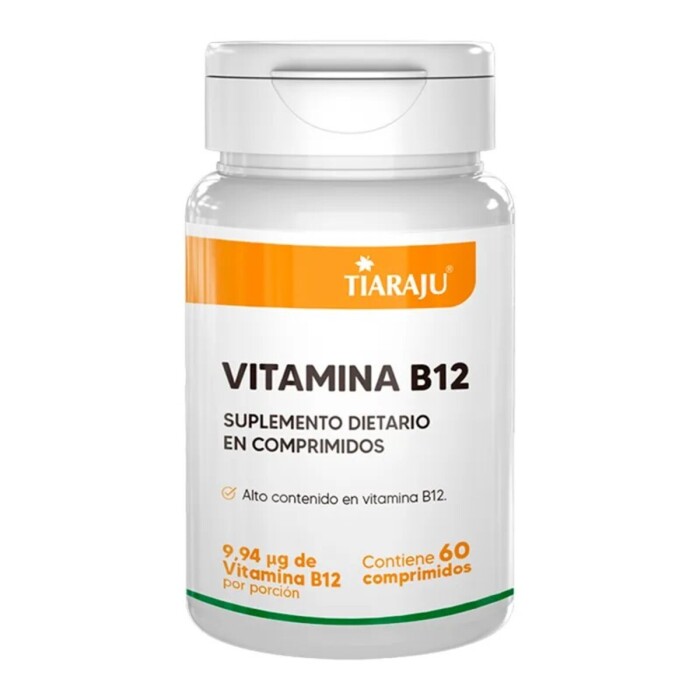 TIARAJU VITAMINA B12 FCO. X 60 COMP única
