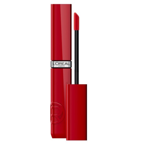 Labial L'Oréal Paris Infallible Lacque Resistance Shiny Lipstick N°420 Le Rouge Paris Labial L'Oréal Paris Infallible Lacque Resistance Shiny Lipstick N°420 Le Rouge Paris