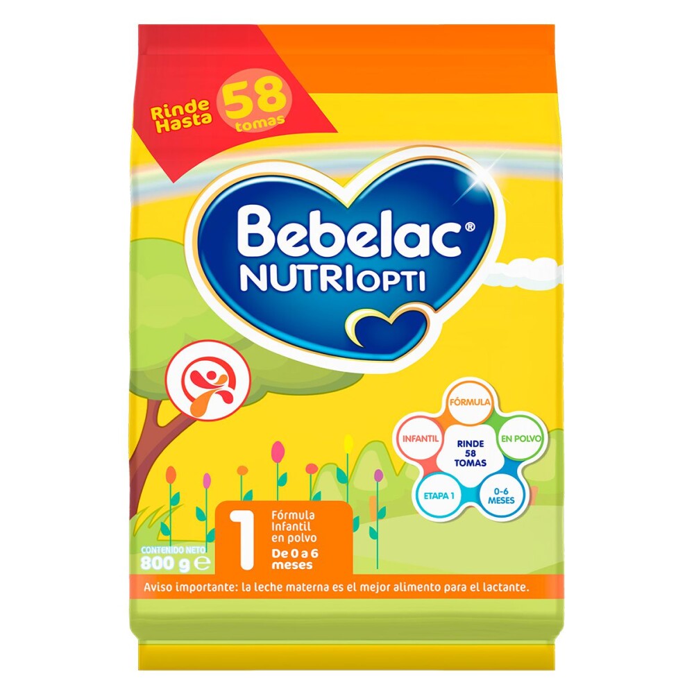BEBELAC NUTRIOPTI 1 POLVO CJ X 800 GR. única