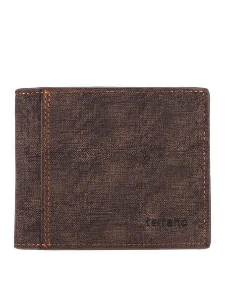 Billetera Francia Marron